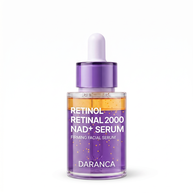 DARANCA Retinol Retinal 2000 NAD+ Facial Serum Dual Vitamin A Firming Anti-Aging 30ml OEM ODM