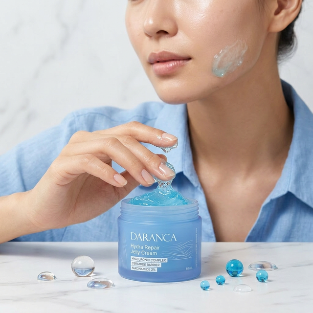 Maschera in crema gelatinosa Daranca Hydra Repair