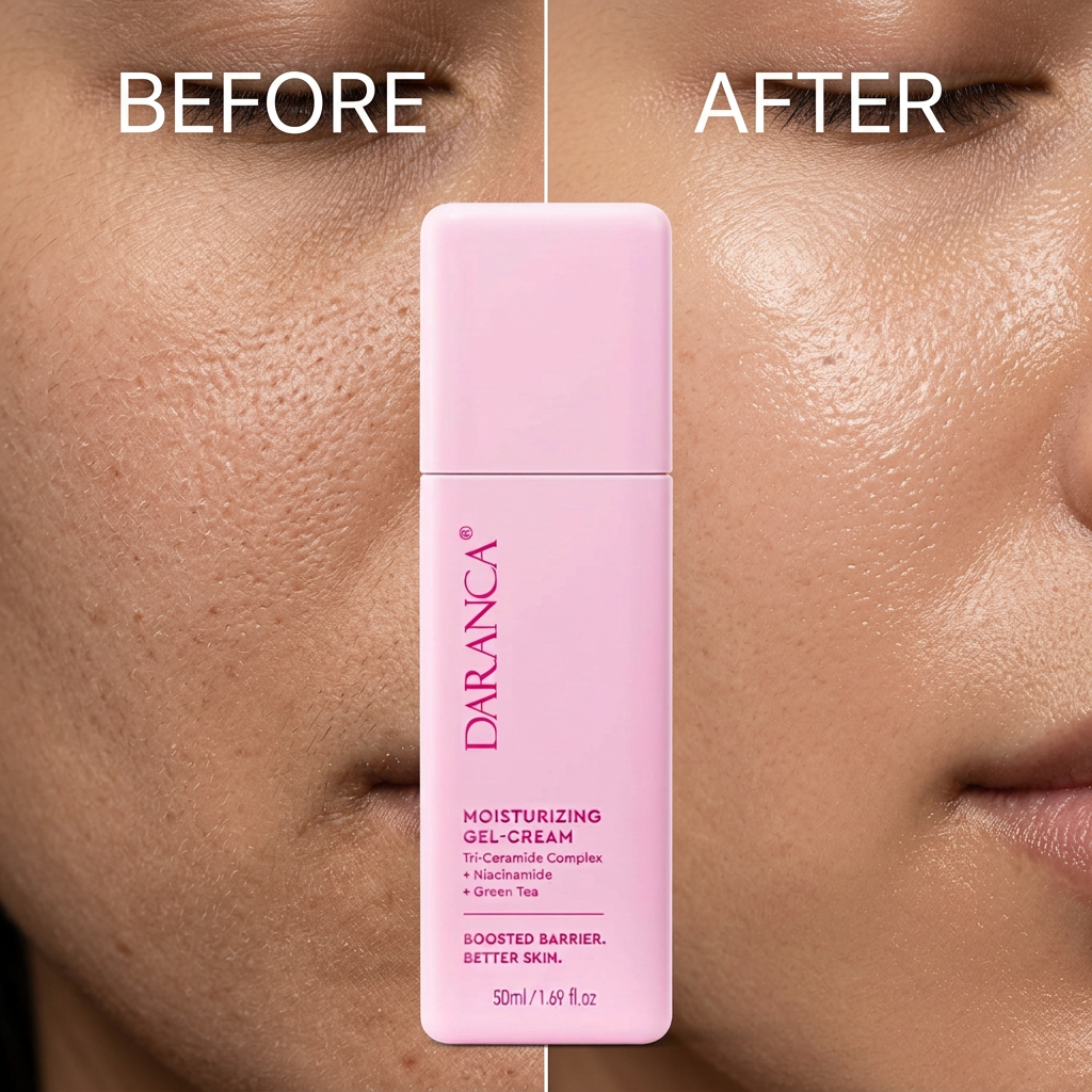 Face Skin Green Tea Niacinamide Ceramide Gel Facial Cream