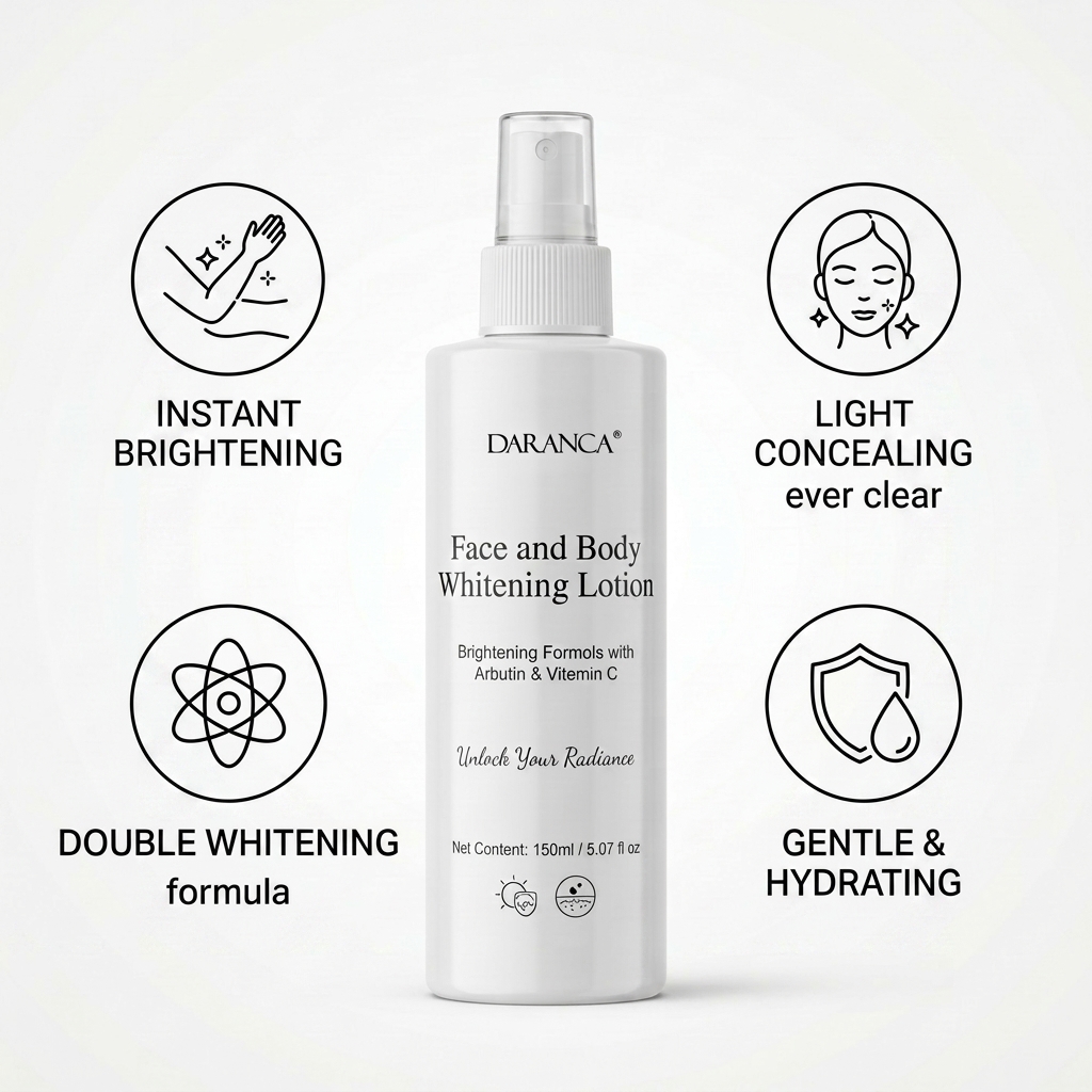 Face and Body Whitening Lotion Spray