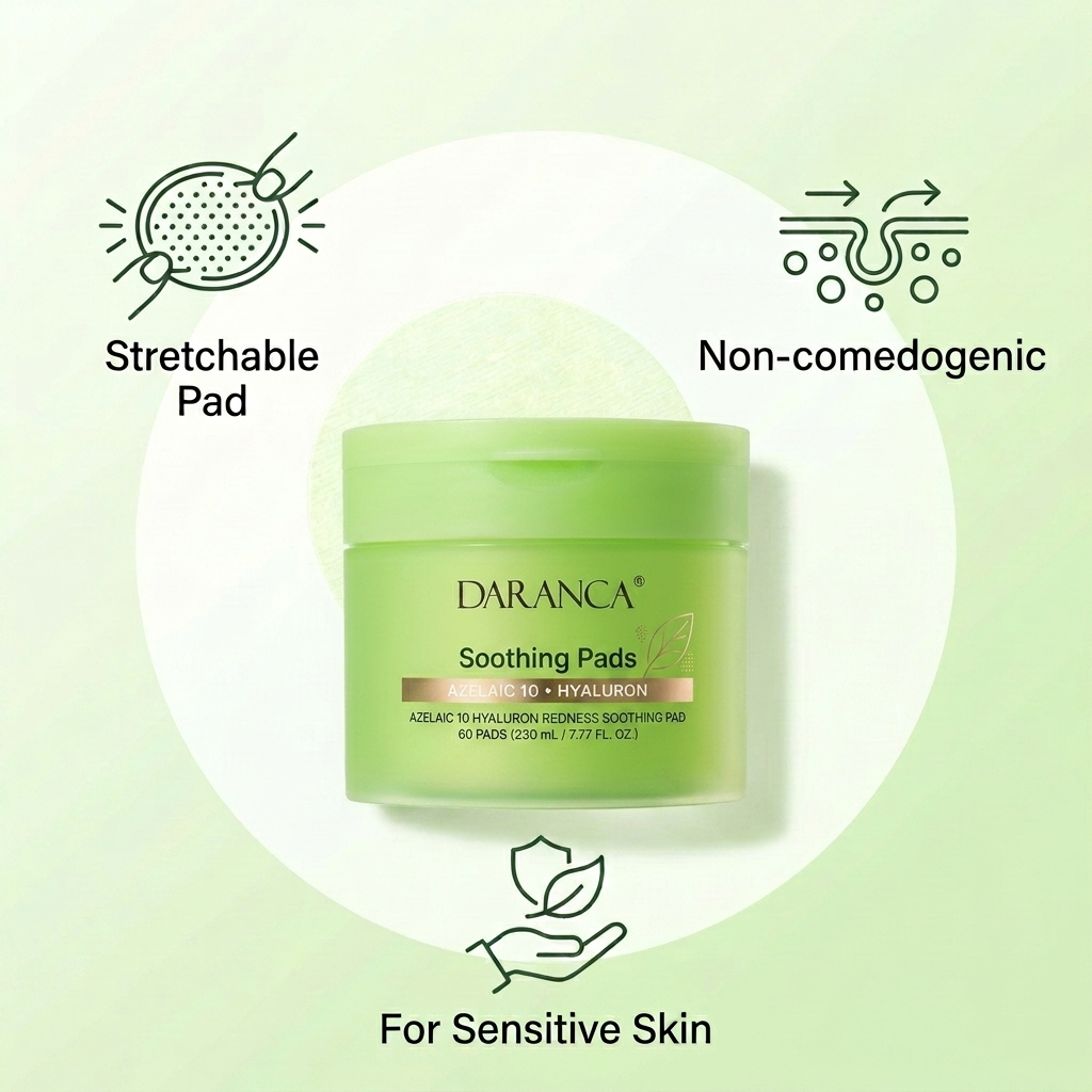 Azelaic Acid Soothing Facial Toner Pad