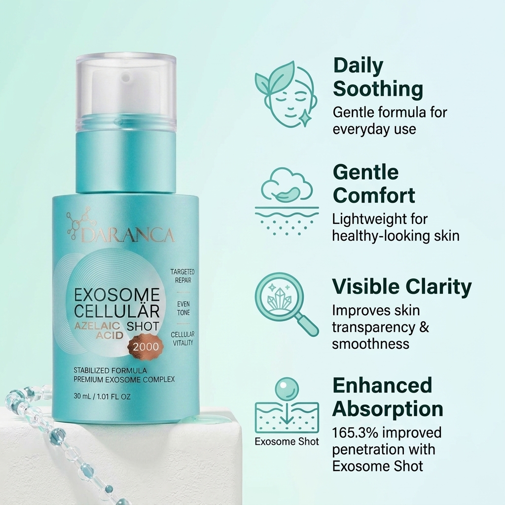 2000ppm Azelaic Acid Centella Soothing Face Skin Care Serum 30ml