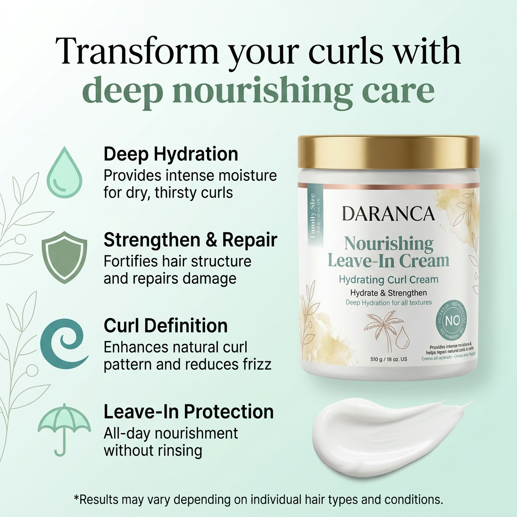 Nourishing Leave-In Curl Hair Cream
