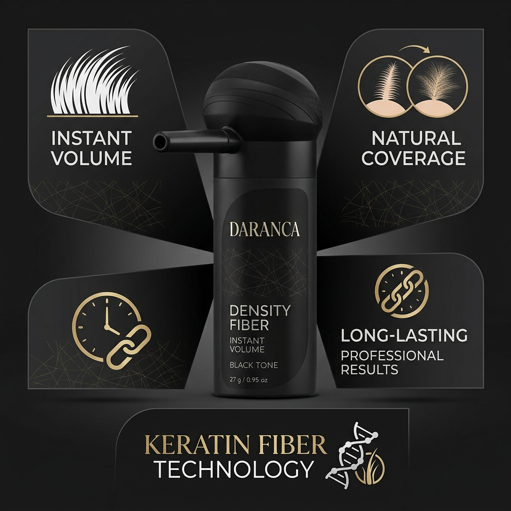 Daranca Density Fiber Hair Building Fibers