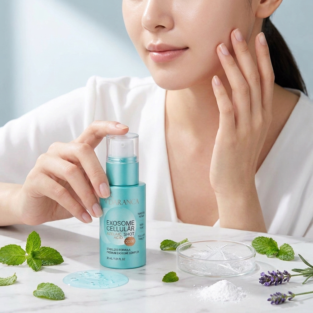 2000ppm Azelaic Acid Centella Soothing Face Skin Care Serum 30ml