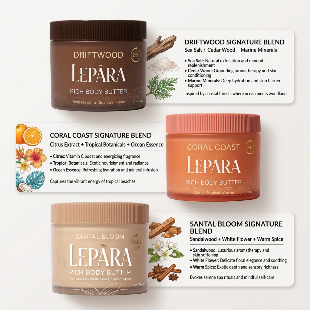 Fragrance Luxury Organic Whipped Scented Aromatherapy Body Butter