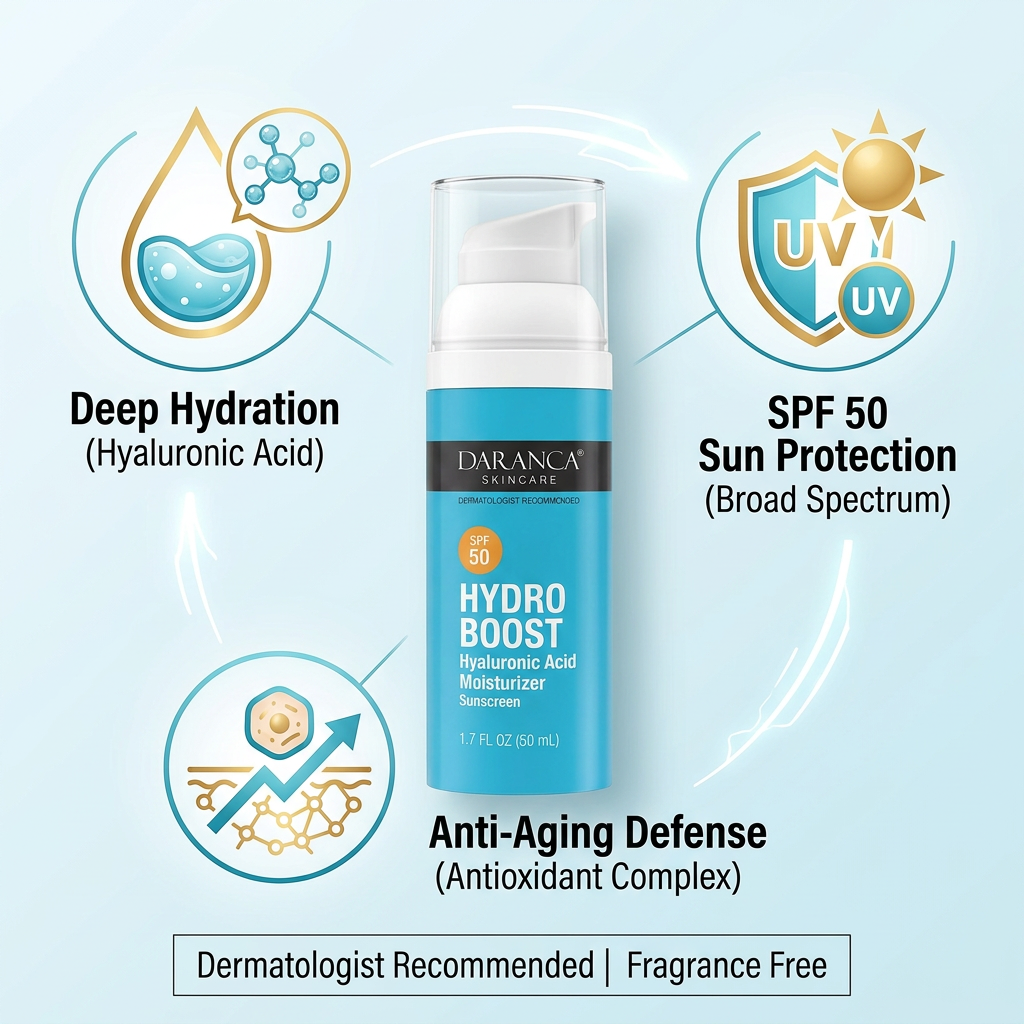 Hyaluronic Acid Moisturizing Sunscreen for Face And Body