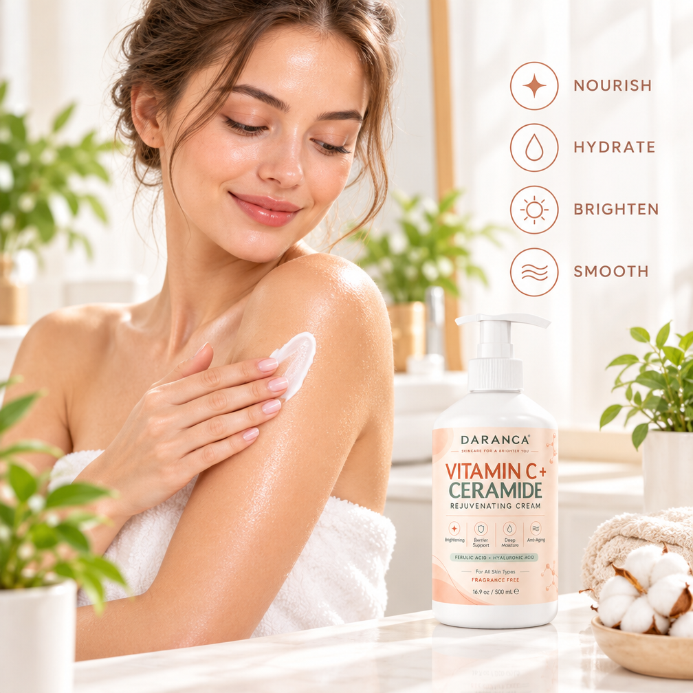 Daranca Vitamin C + Ceramide Rejuvenating Moisturizer Body Lotion