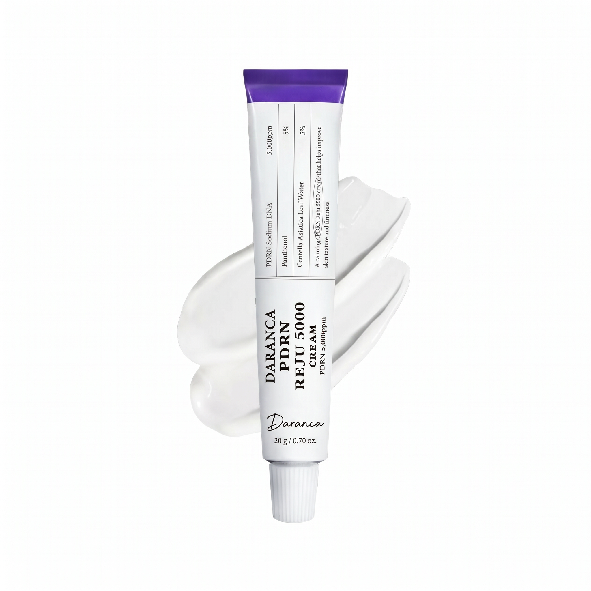 Reju 5000 Face Cream 5000ppm PDRN Sodium DNA Centella Panthenol Hyaluronic Acid Repair Soothing Facial Cream