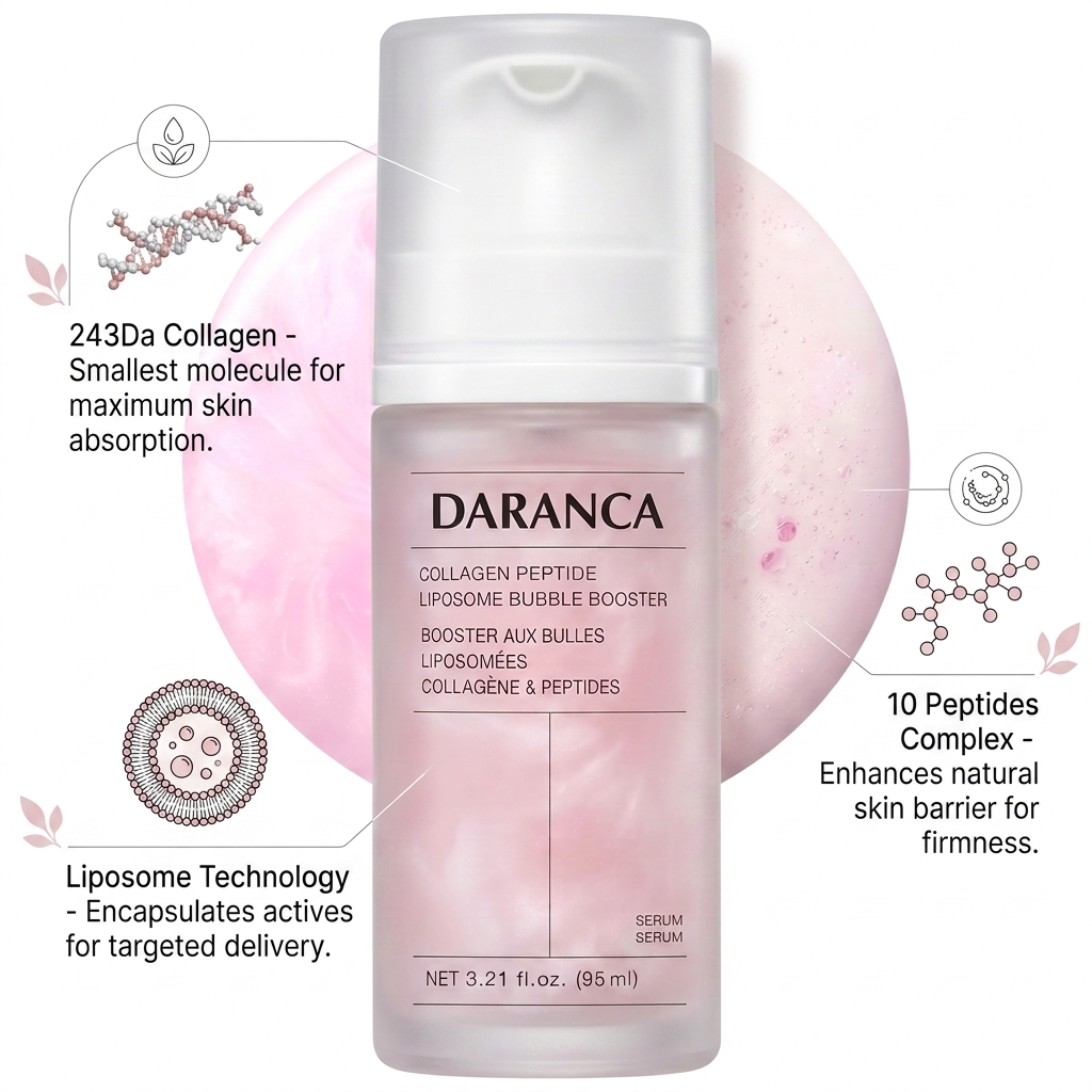 Wholesale Bubble Face Serum Booster 243Da Collagen Hydrating 95ml
