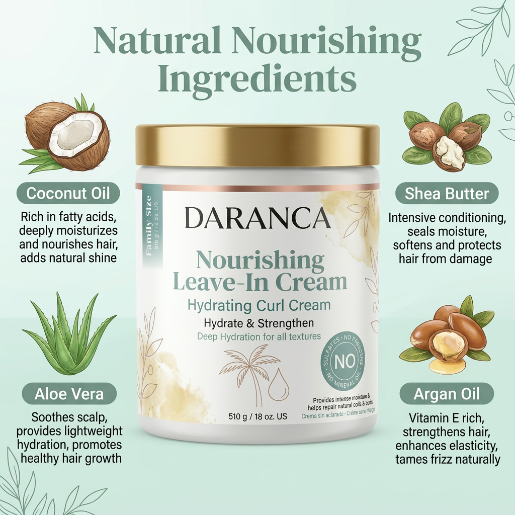 Nourishing Leave-In Curl Hair Cream
