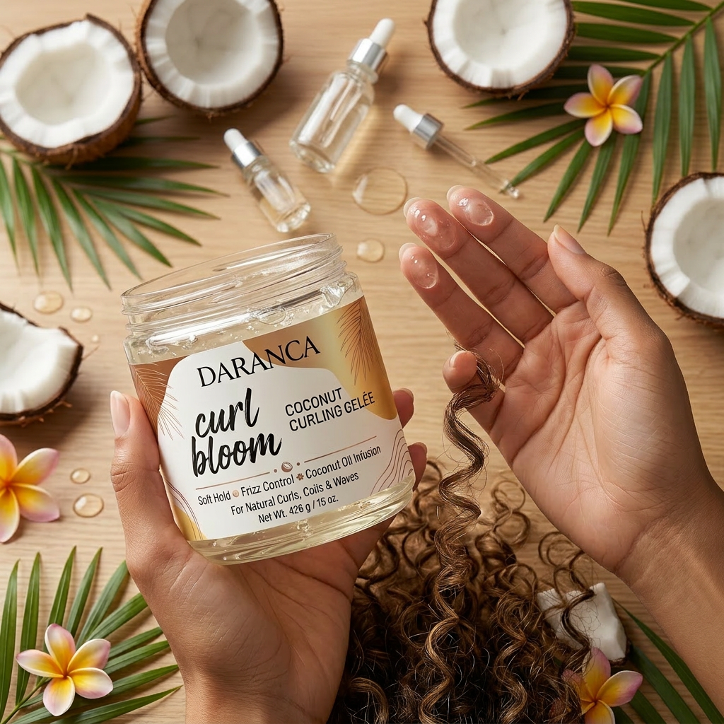 Daranca Curl Bloom Coconut Curling Gel&eacute;e 