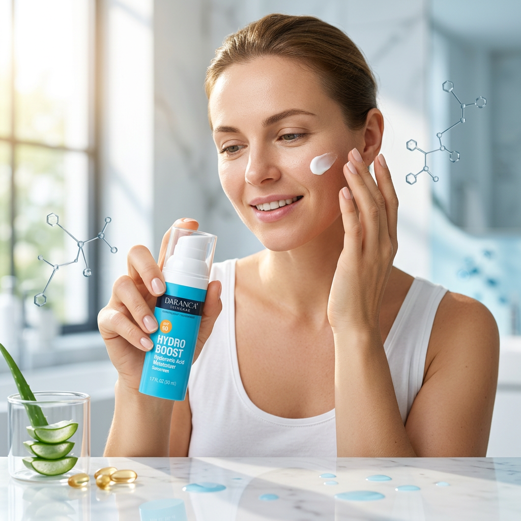 Hyaluronic Acid Moisturizing Sunscreen for Face And Body