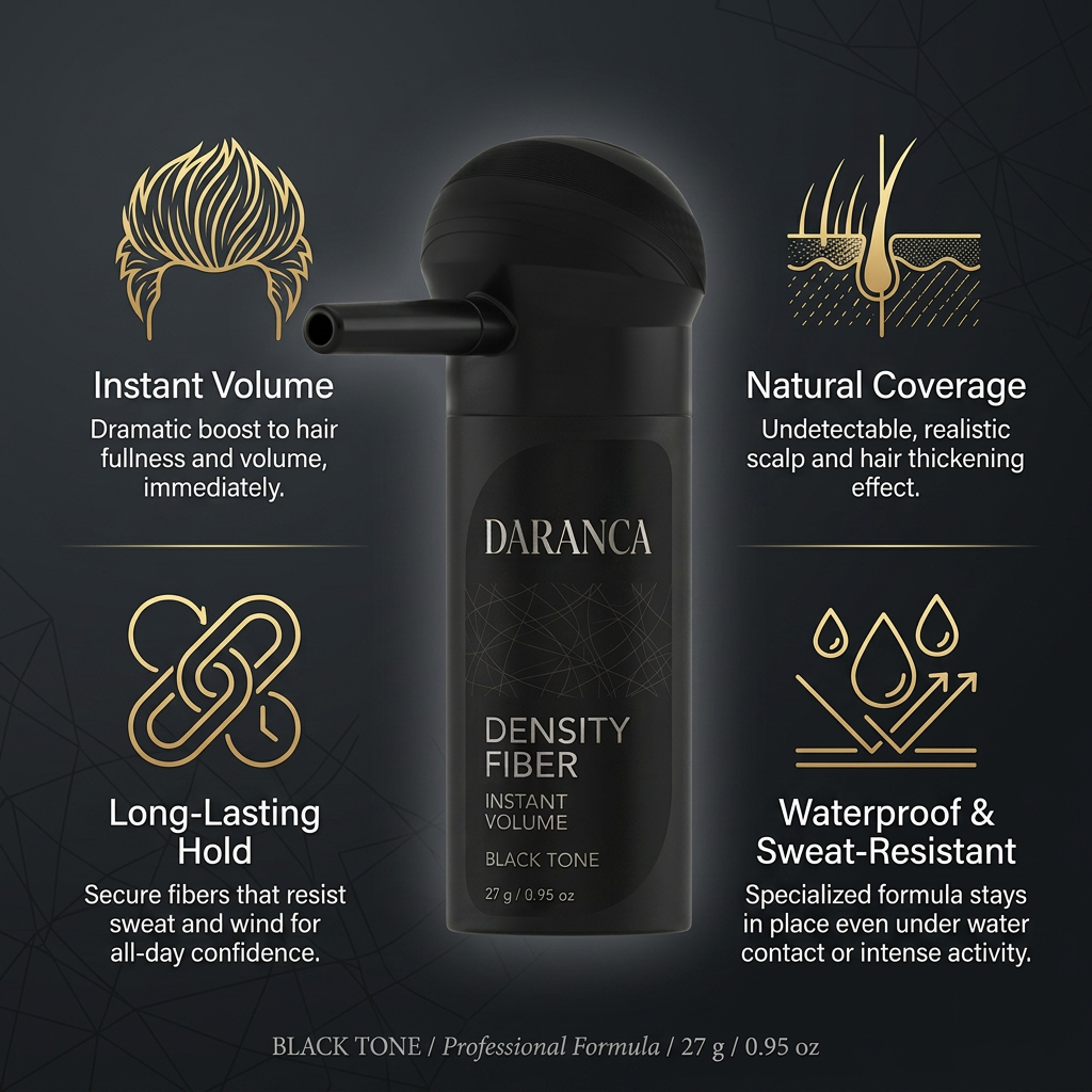 Daranca Density Fiber Hair Building Fibers