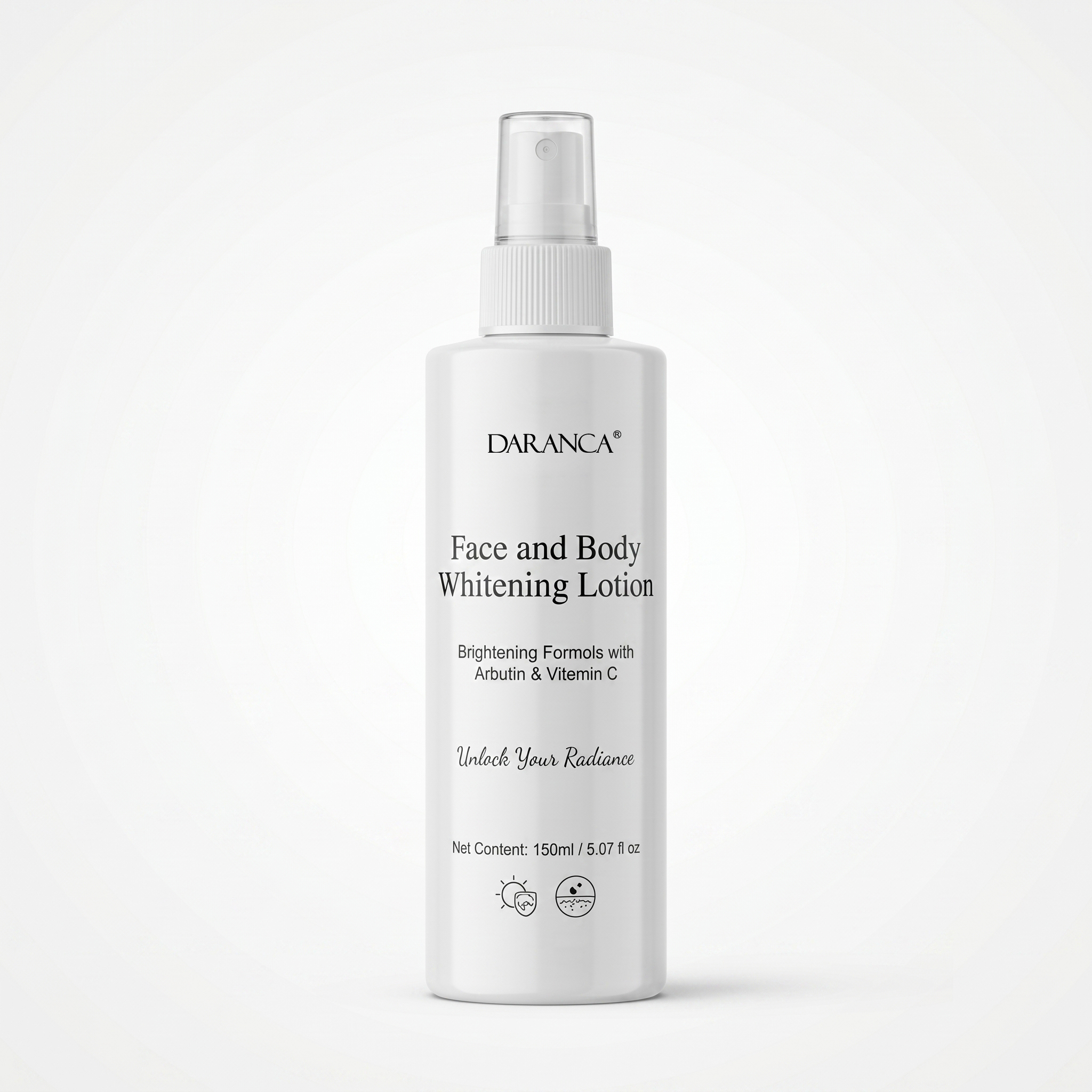 Face and Body Whitening Lotion Spray
