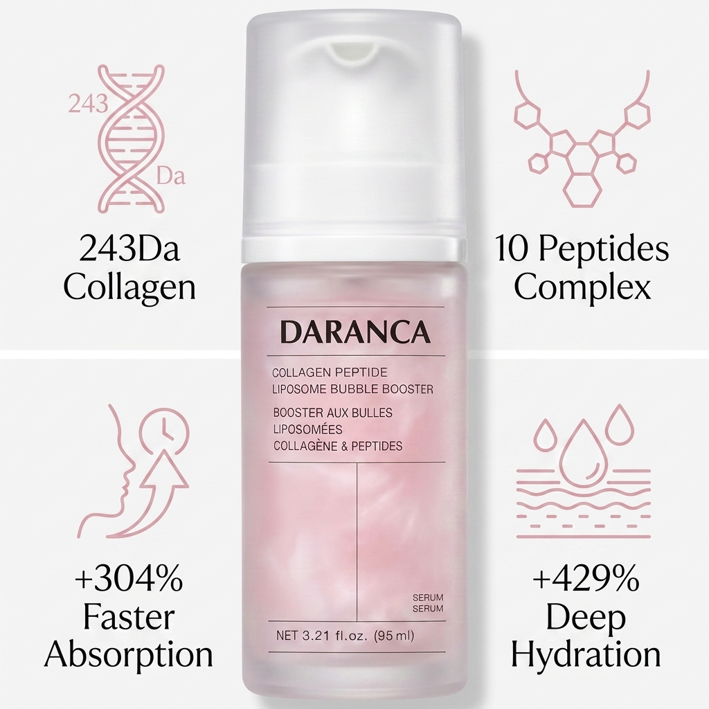 Wholesale Bubble Face Serum Booster 243Da Collagen Hydrating 95ml