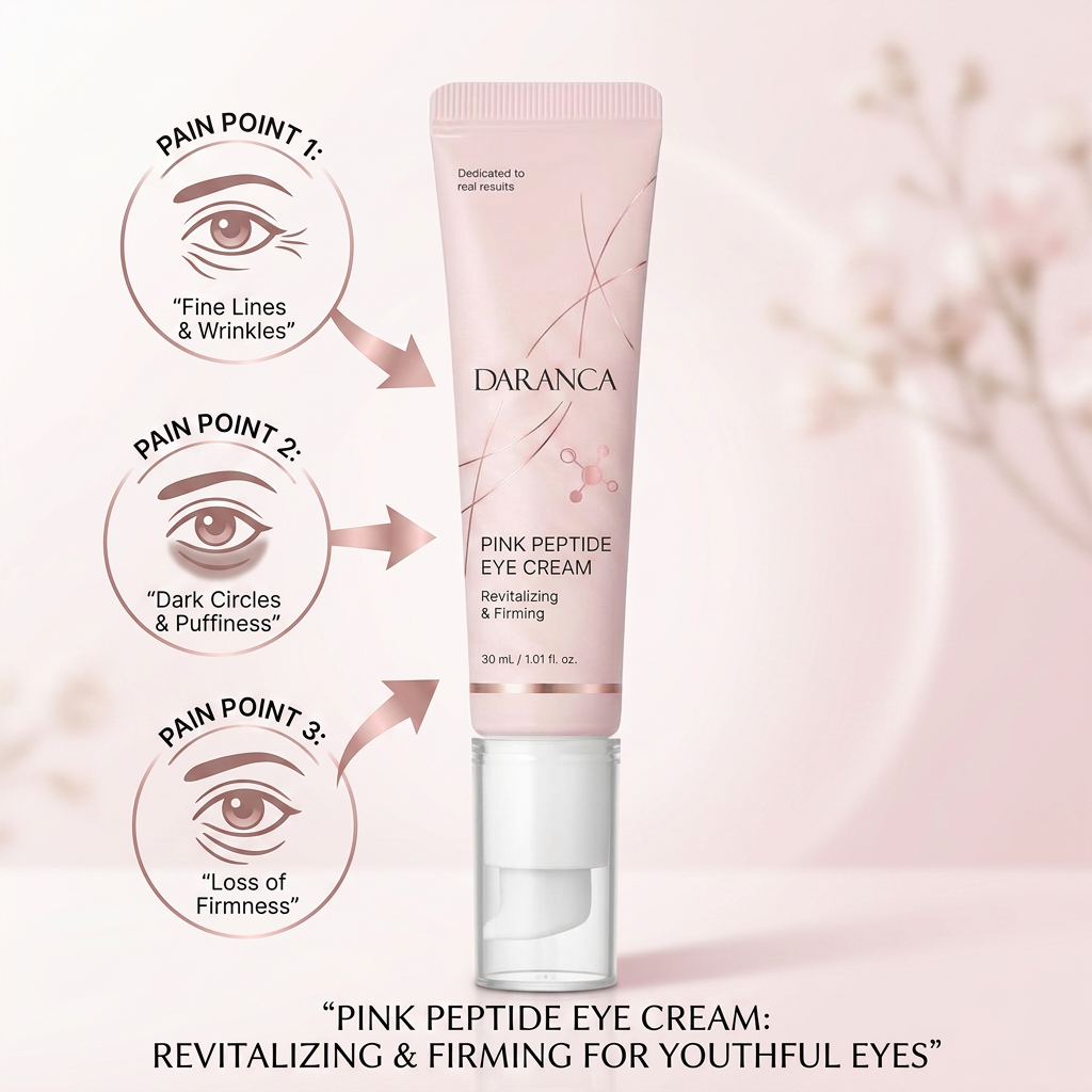 Anti-Aging Pink Peptide Eye Cream