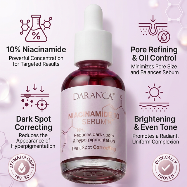 Serum Wajah Bintik Hitam Niacinamide 10%.
