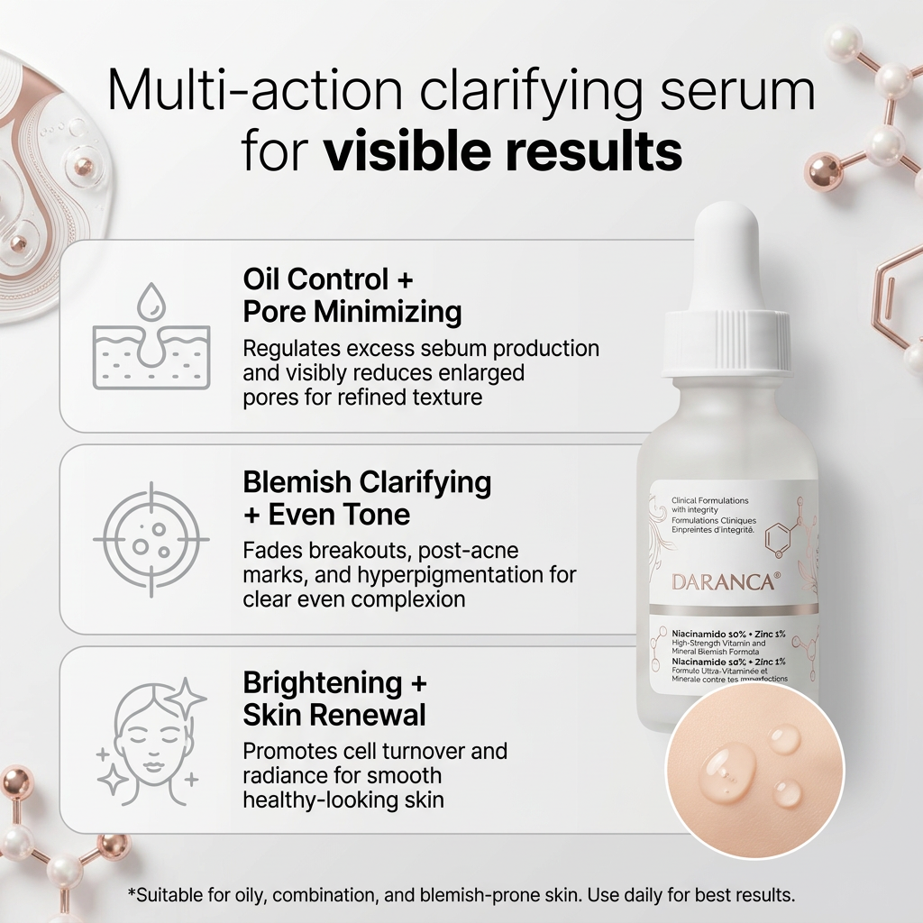 10% Niacinamide + 1% Zinc Face Serum