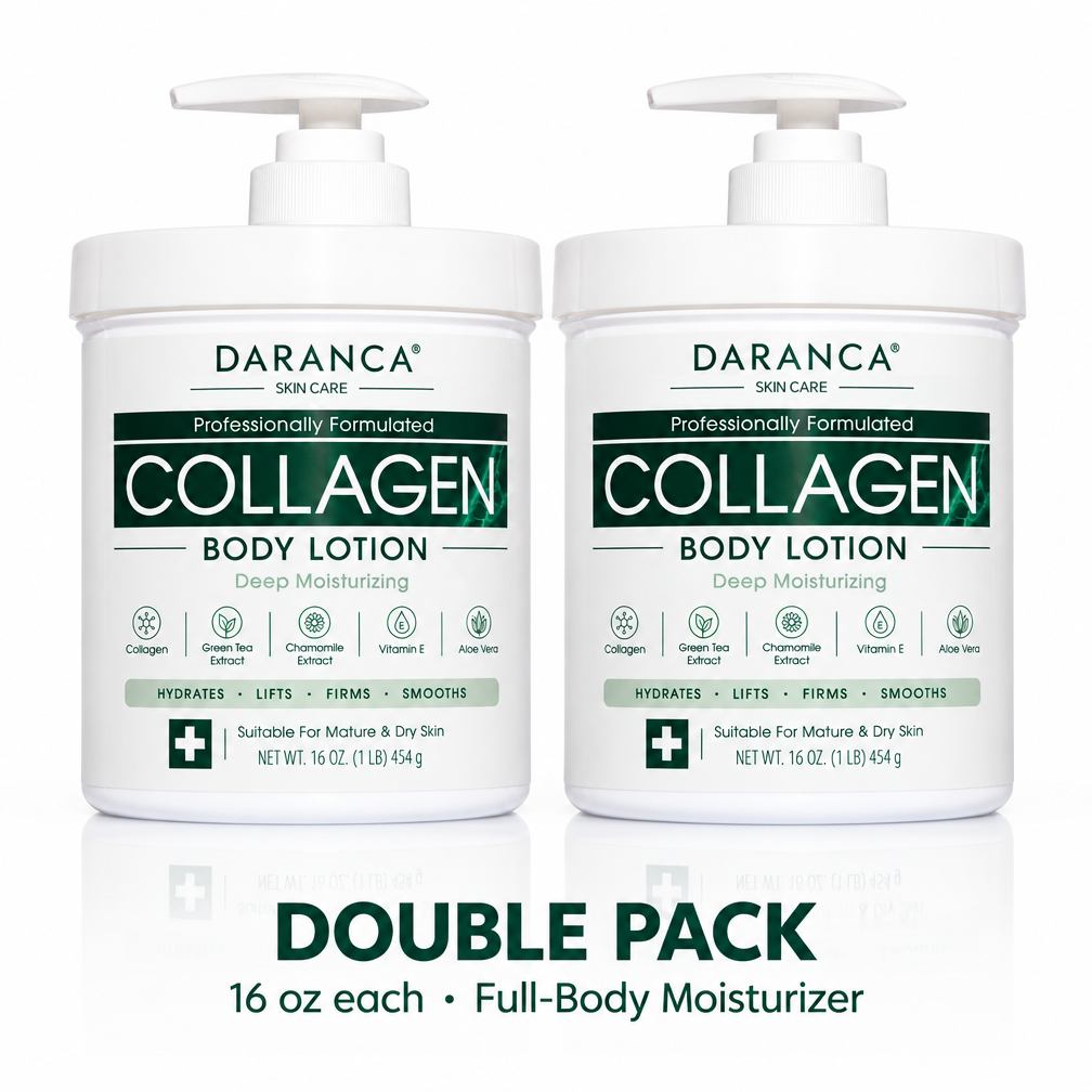 Daranca Collagen Body Lotion with Green Tea Chamomile Vitamin E Aloe Vera