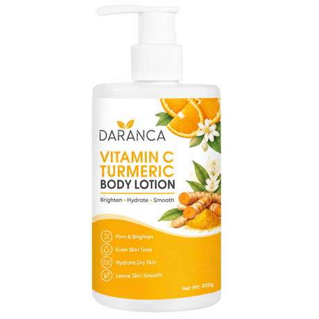 Daranca Brightening Moisturizer Vitamin C Turmeric Body Lotion